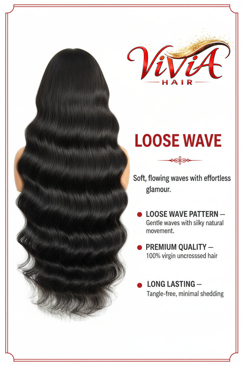 Vivia Hair Vietnamese Raw Textures Bundles (10"–40") – Full & Thick
